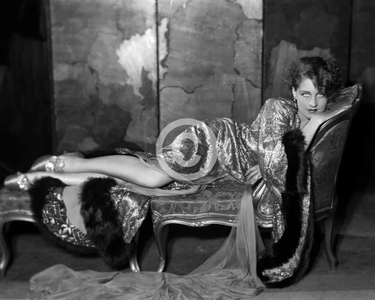 1930s Era Norma Shearer Reclining