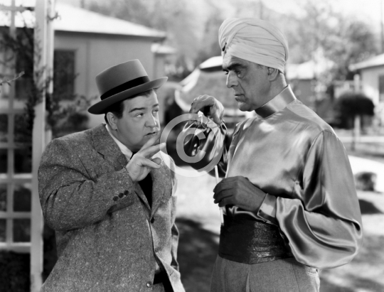 Abbott and Costello (Abbott and Costello Meet the Killer, Boris Karloff)