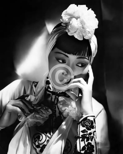Anna May Wong publicity still Dangerous To Know c 1938