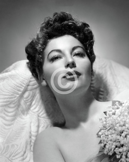 Ava Gardner Looking Up