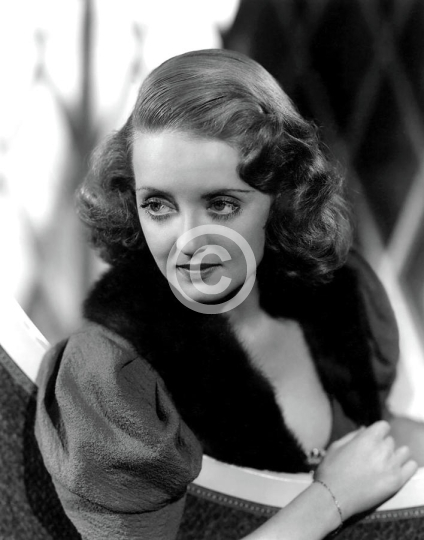 Bette Davis Posed Elegantly In The Studio