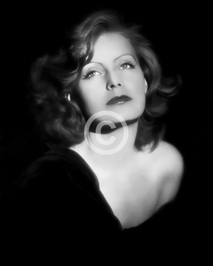 Greta Garbo c. 1927 studio portrait