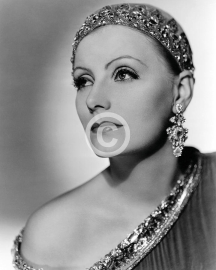 Greta Garbo Elegant Profile