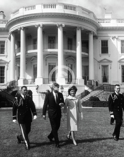 John F. Kennedy Attends Jackie Kennedys Musical