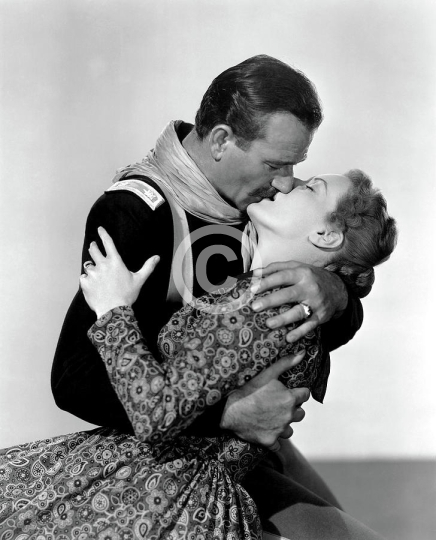 John Wayne And Maureen OHara Rio Grande