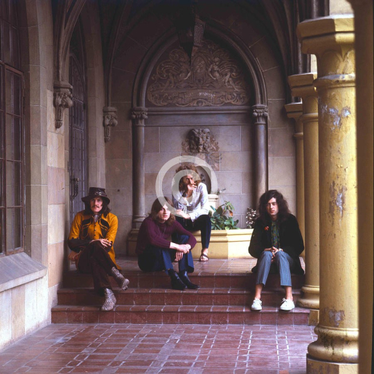 Led Zeppelin Band Members At The Chateau Marmont