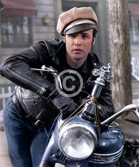 Marlon Brando As Bad Boy Johnny Strabler In The Wild One
