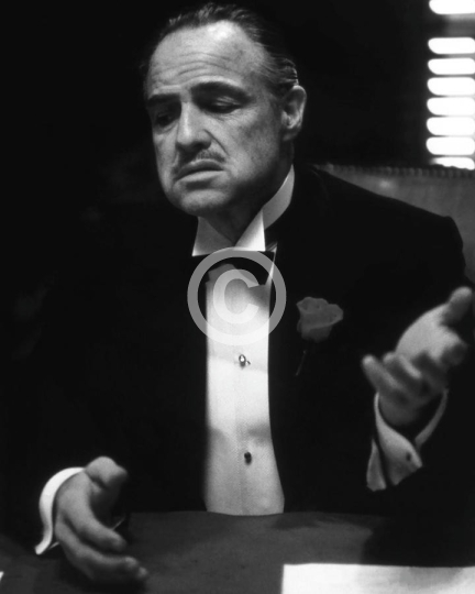 Marlon brando as veto corleone in the godfather