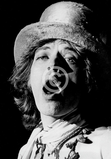 Mick Jagger Performing In Europe