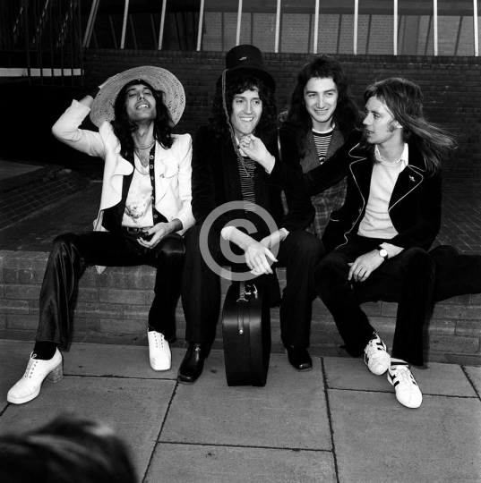 Queen Awesome Candid Group Portrait