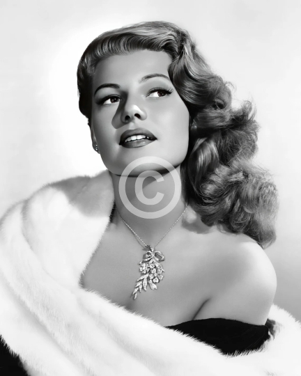 Rita Hayworth, 1945 glamour portrait