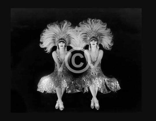 1920s Era Ziegfeld Follies showgirls The Dolly Sisters