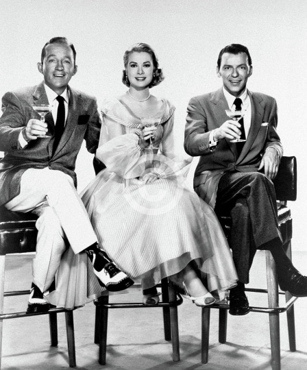Bing Crosby, Grace Kelly And Frank Sinatra High Society