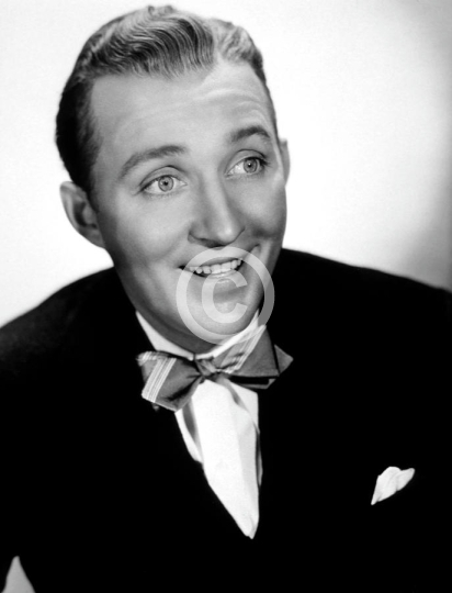 Bing Crosby Smiling In Bowtie