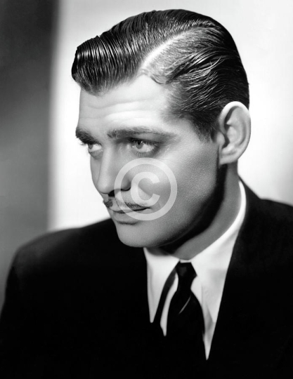 Clark Gable Profile In The Studio