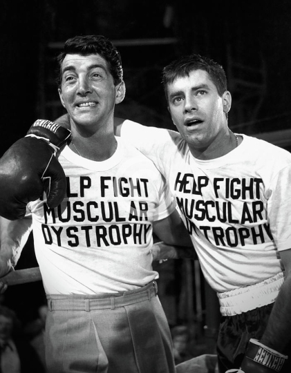 Dean Martin And Jerry Lewis Fight Muscular Dystophy