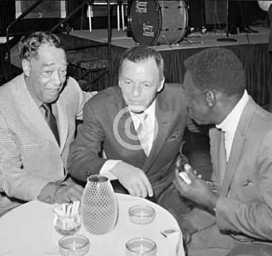 Duke Ellington and Frank Sinatra