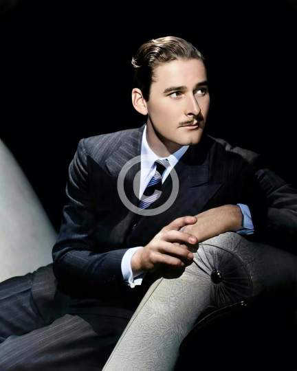Errol Flynn studio photograph c. 1930s