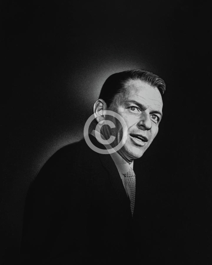 Frank Sinatra Dramatic Portrait