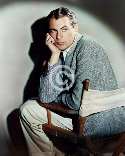Gary Cooper studio photograph c. 1933