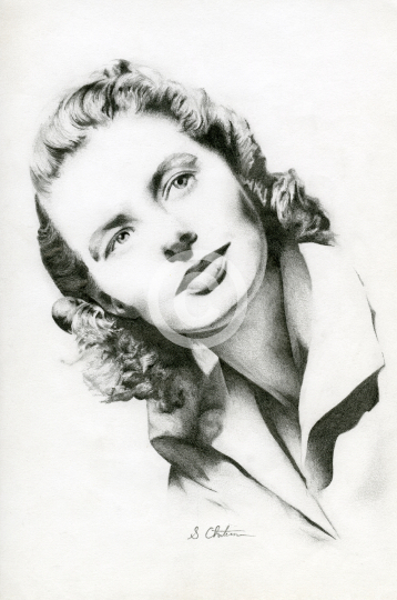 Ingrid Bergman Sketch