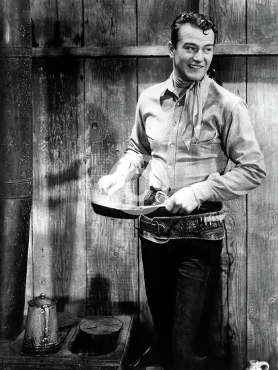 John Wayne Smiling For Blue Steel