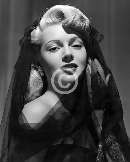 Lana Turner c. 1943 celebrity portrait