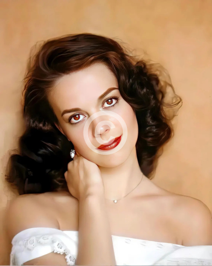 Natalie Wood studio portrait c. 1960s
