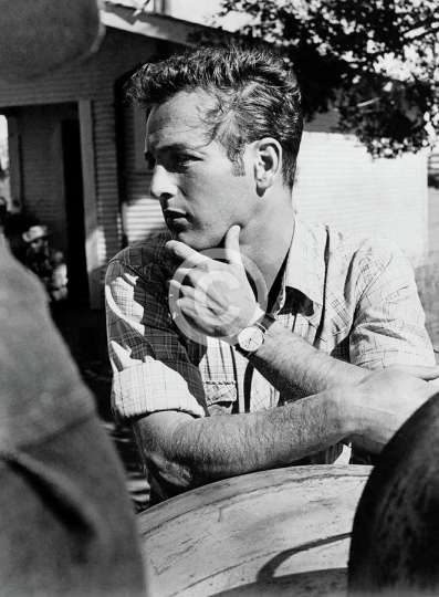 Paul Newman Deep In Thought