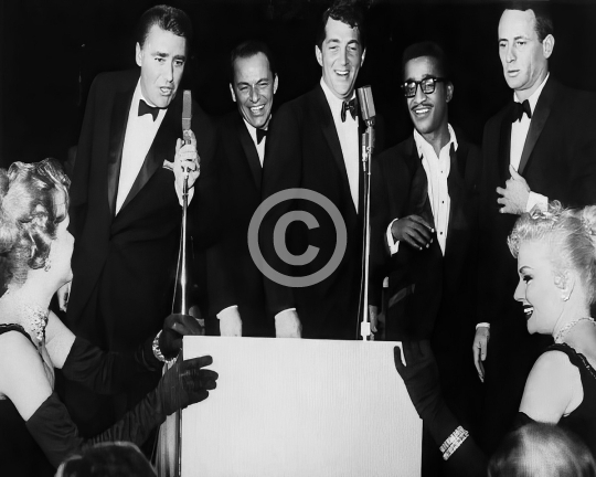 The Rat Pack on stage