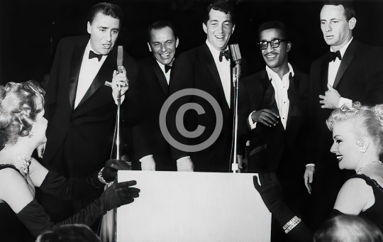 The Rat Pack on stage