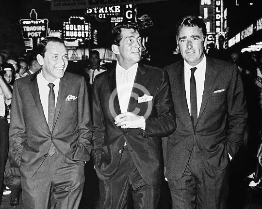 The Rat Pack on stage