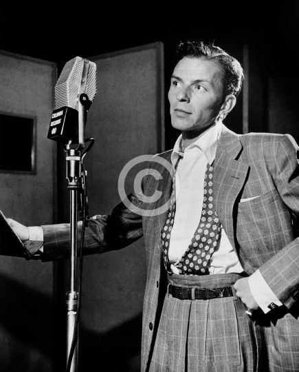Young Frank Sinatra In New York